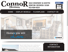 Tablet Screenshot of connorhomesofrincon.com